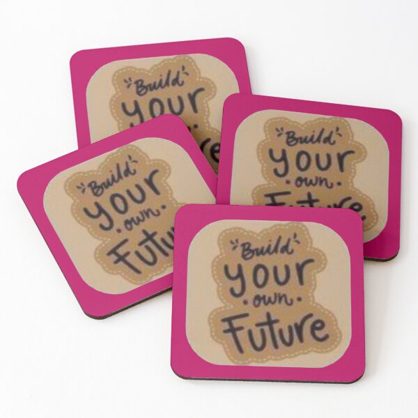 Item preview, Build Your Own Future Warm Beige Stitched Patch Sticker designed and sold by Scro-Ciob-Shop.