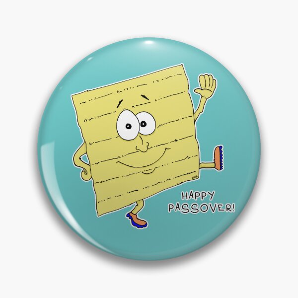 Item preview, Happy Passover Matzo Sticker | Cute Pesach Seder Gift designed and sold by MyxaART.