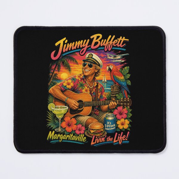 Item preview, Vintage It's 5.0 Clock Somewhere Jimmy Buffet Retro designed and sold by Michaeltien.