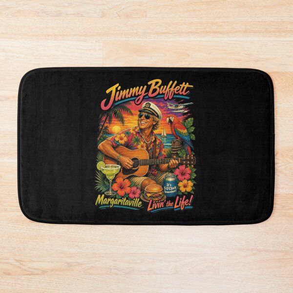 Item preview, Vintage It's 5.0 Clock Somewhere Jimmy Buffet Retro designed and sold by Michaeltien.