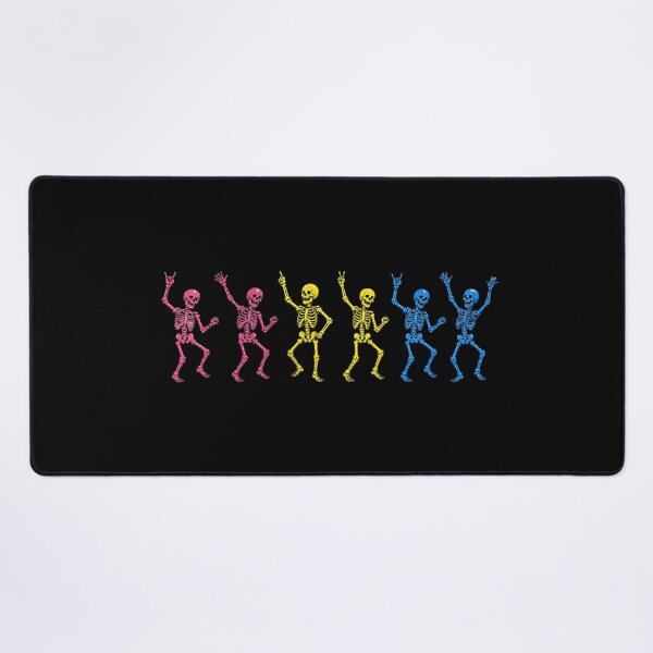 Item preview, Halloween Dancing Skeletons - Pansexual Pride designed and sold by Travelslightly.