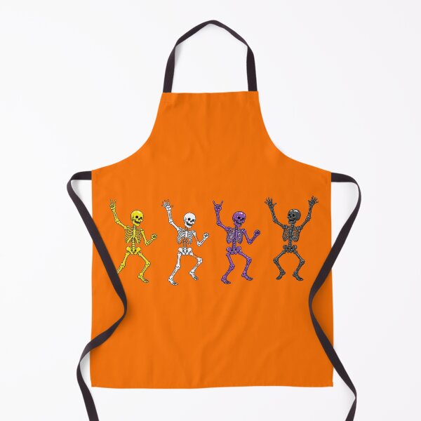 Item preview, Halloween Dancing Skeletons - Nonbinary Pride designed and sold by Travelslightly.