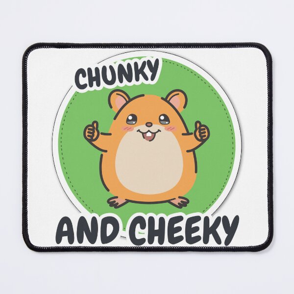 Item preview, Chunky and cheeky hamster designed and sold by WallyThreads.