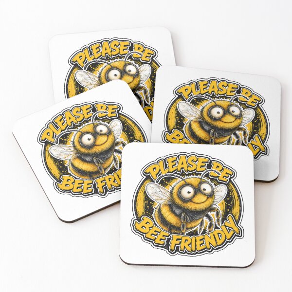 Item preview, Please Be, Bee Friendly Cute Honeybee Nature Lover  designed and sold by Wilcox PhotoArt.