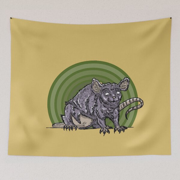 Item preview, Shadow Rat – Dark Surreal Animal Art designed and sold by Half Mess.