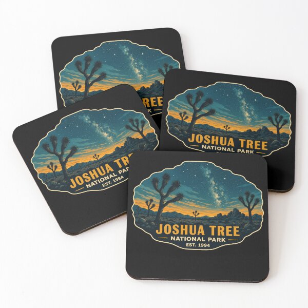Item preview, Joshua Tree National Park Retro Vintage Sticker designed and sold by Helen042Tracey.