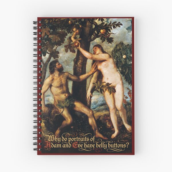 Item preview, Why Do Portraits of Adam and Eve Have Belly Buttons? designed and sold by graficsfx.