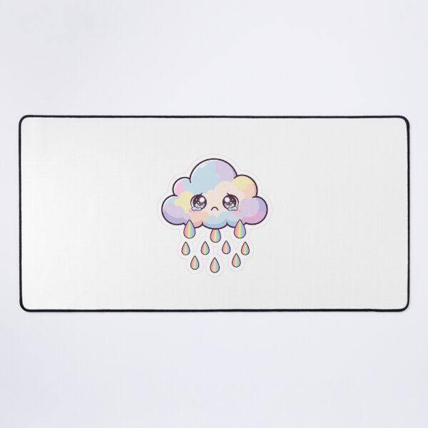 Item preview, Crying Cloud With Rainbow - Kawaii Weather Art designed and sold by FBA.