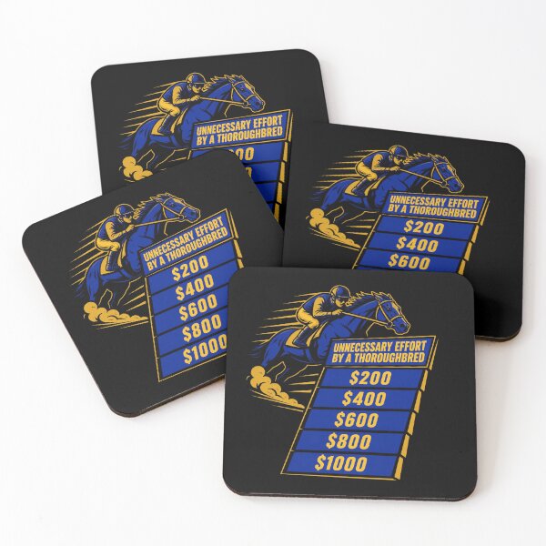 Item preview, Unnecessary Effort By A Thoroughbred Retro designed and sold by Michaeltien.