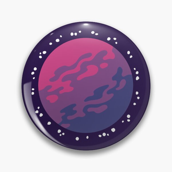 Item preview, Space BI Planet Pride Flag - Bisexual Queer LGBTQ+ PRIDE designed and sold by Victoria Barron.