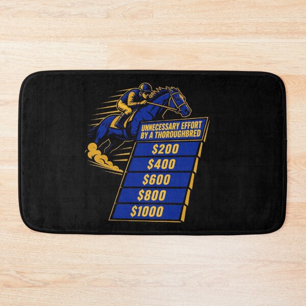 Item preview, Unnecessary Effort By A Thoroughbred Retro designed and sold by Michaeltien.