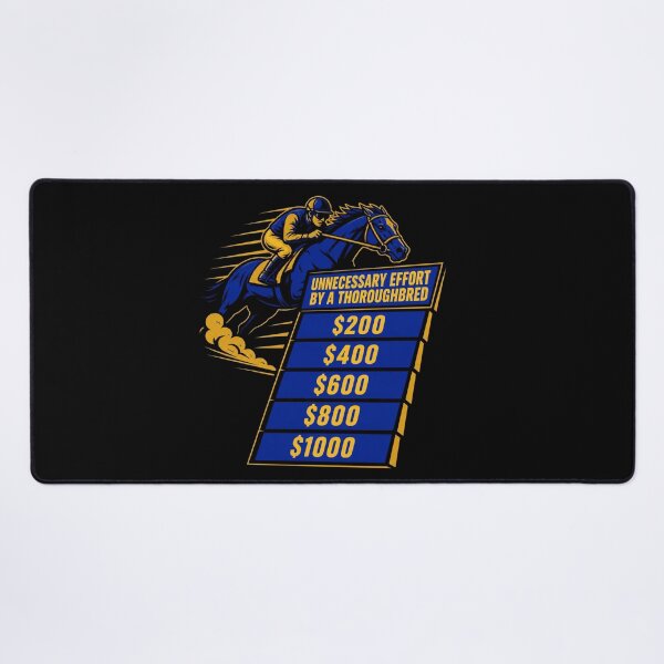 Item preview, Unnecessary Effort By A Thoroughbred Retro designed and sold by Michaeltien.