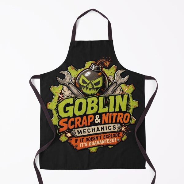 Item preview, Goblin Scrap and Nitro Mechanics - DND RPG Meme designed and sold by Dice_Goblin_Studio.