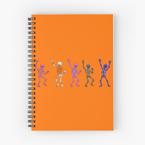 Item preview, Halloween Dancing Skeletons - Genderfluid Pride designed and sold by Travelslightly.