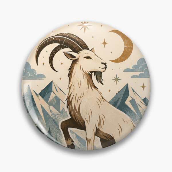 Item preview, Capricorn: Mountain goat designed and sold by P.L.U.T.O.