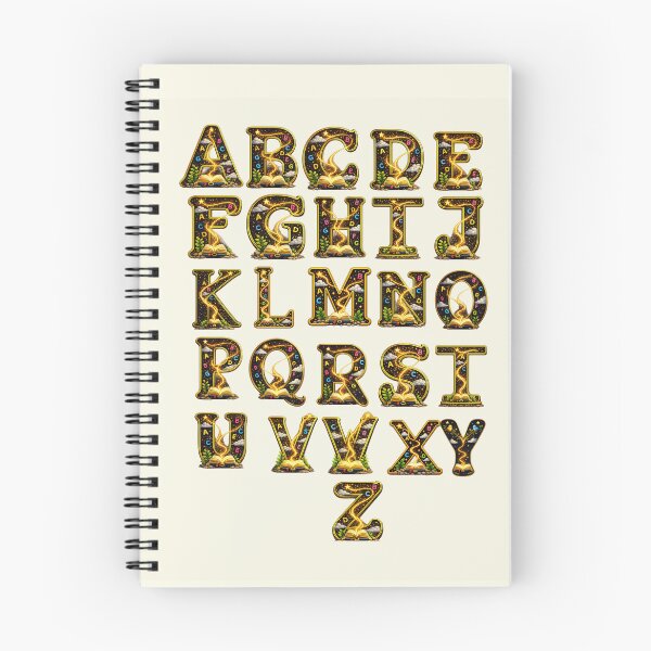 Item preview, ABC Learning Gift - Magical Alphabet Nursery Print designed and sold by yochatees.