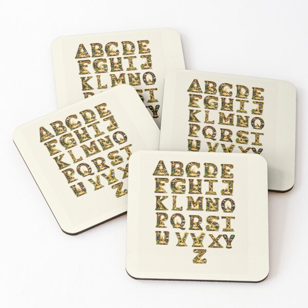 Item preview, ABC Learning Gift - Magical Alphabet Nursery Print designed and sold by yochatees.