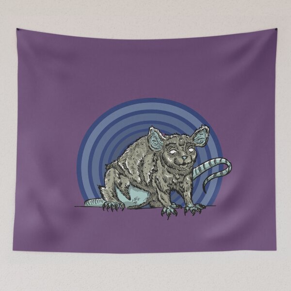 Item preview, Shadow Rat – Dark Surreal Animal Art designed and sold by Half Mess.