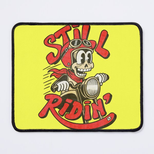 Item preview, Skull Rider - Vintage biker Kustom Kulture designed and sold by L'atelier de Grôchat.
