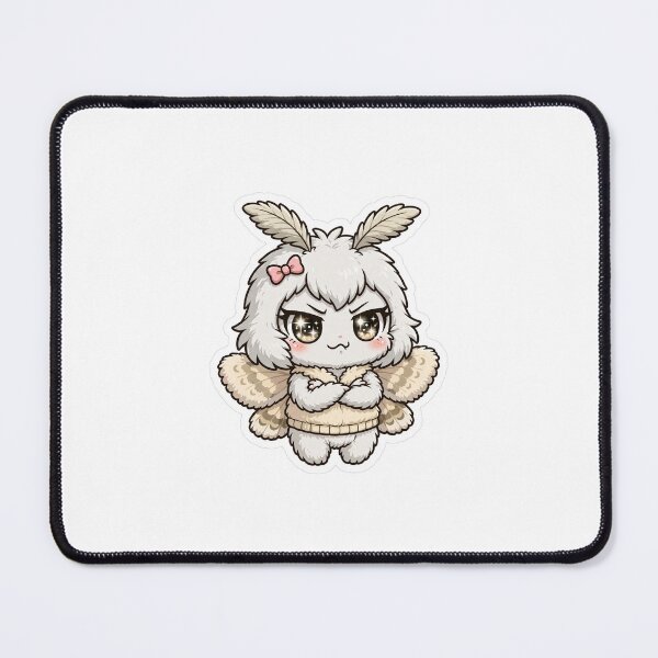 Item preview, Sassy Moth Girl - Kawaii Goth Moth Art designed and sold by FBA.