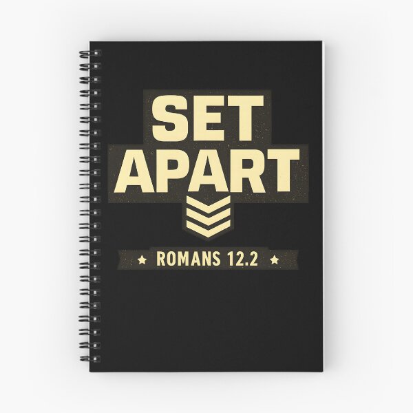 Item preview, Set Apart | Romans 12:2 | Christian Men Gift | Bold Faith Gift | Biblical Manhood Apparel designed and sold by HooptownRV.