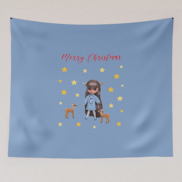 Item preview, Magical Winter Christmas Illustration designed and sold by Skayana.