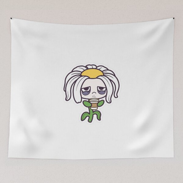 Artikelvorschau, Depressed Daisy With Coffee - Funny Flower Art entworfen und verkauft von FBA.