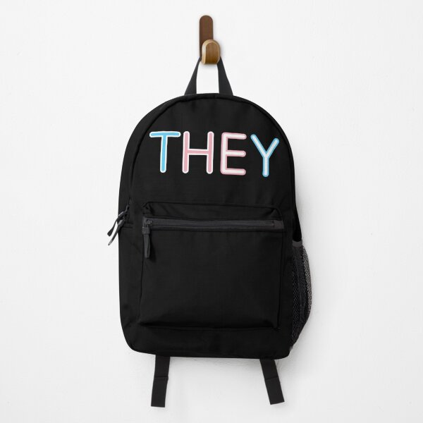 Item preview, THEY/THEM Trans Flag Pronouns designed and sold by MAN3ATR.