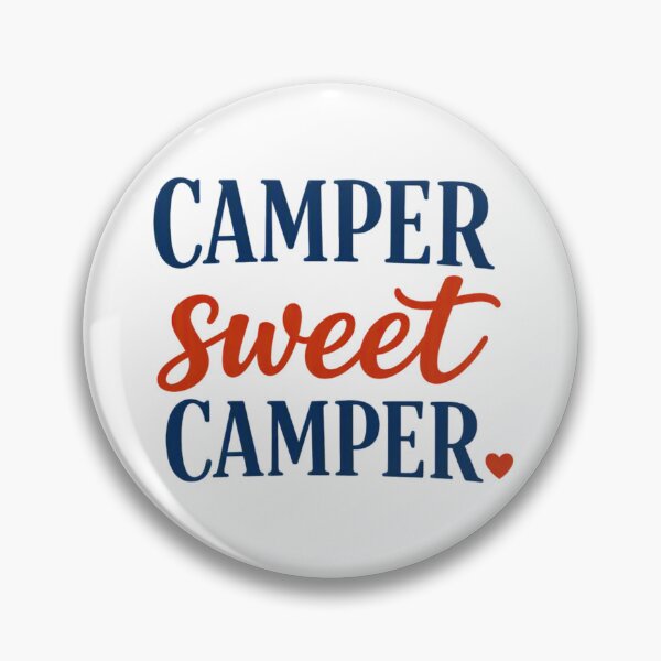 Item preview, Camper Sweet Camper – Cozy Outdoor Typography Design designed and sold by GabeMountainArt.