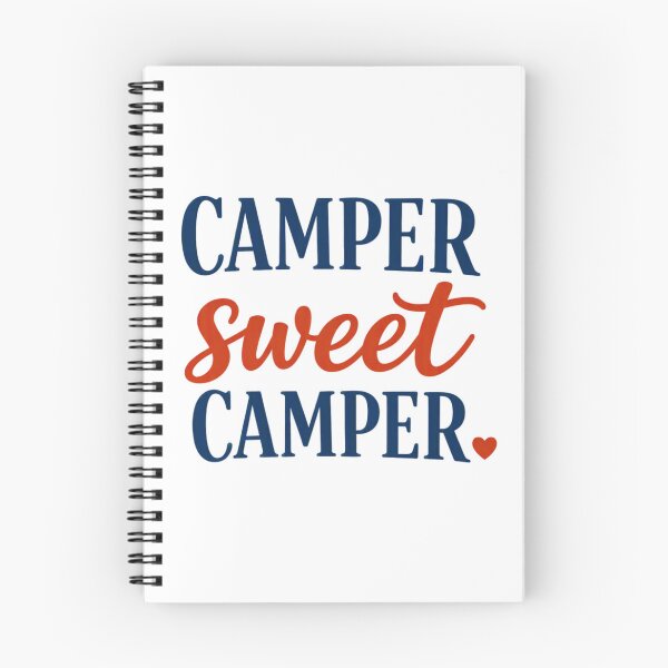 Item preview, Camper Sweet Camper – Cozy Outdoor Typography Design designed and sold by GabeMountainArt.