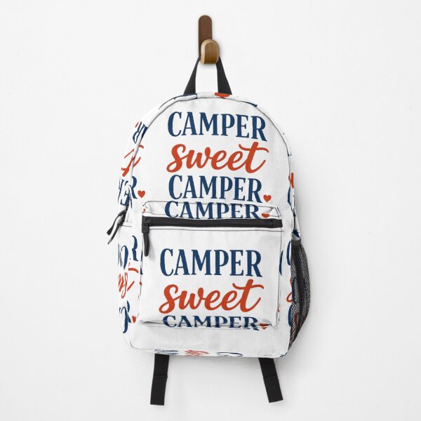 Item preview, Camper Sweet Camper – Cozy Outdoor Typography Design designed and sold by GabeMountainArt.