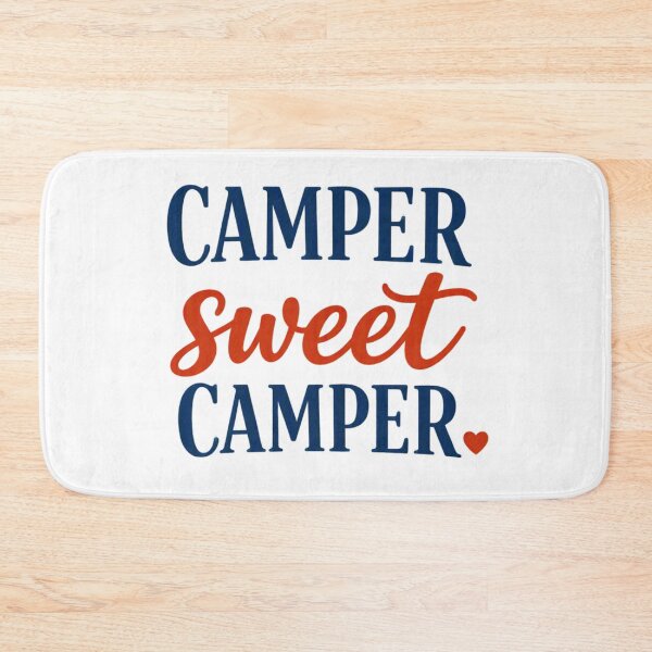 Item preview, Camper Sweet Camper – Cozy Outdoor Typography Design designed and sold by GabeMountainArt.