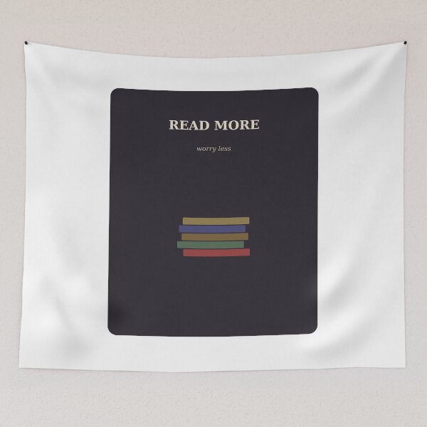 Item preview, Read More Worry Less Dark Academia designed and sold by kd2010.