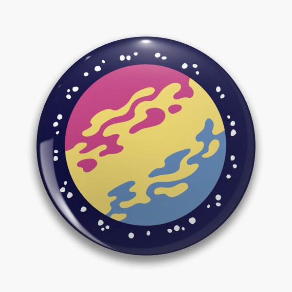 Item preview, Space PAN Planet Pride Flag - Pansexual Queer LGBTQ+ PRIDE designed and sold by Victoria Barron.