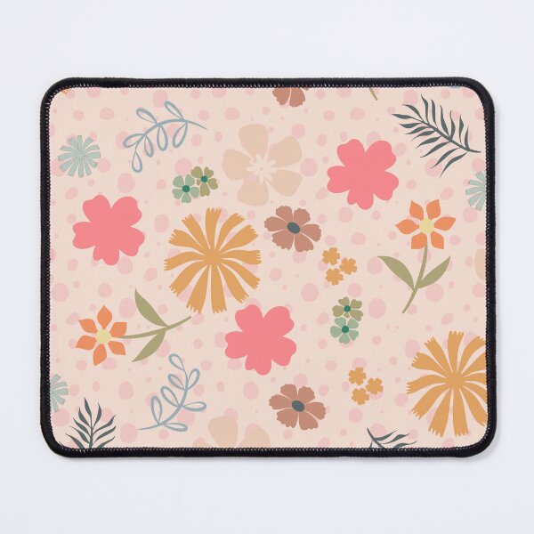 Item preview, Retro Floral Seamless Pattern | Groovy Wildflower Nursery Fabric Design  designed and sold by mistywoodstudio.