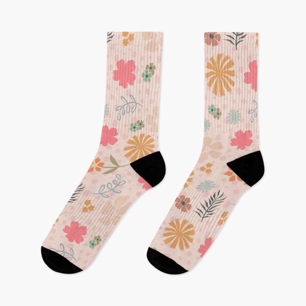 Item preview, Retro Floral Seamless Pattern | Groovy Wildflower Nursery Fabric Design  designed and sold by mistywoodstudio.