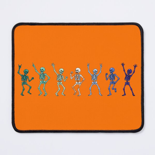 Item preview, Halloween Dancing Skeletons - Gay MLM Pride designed and sold by Travelslightly.