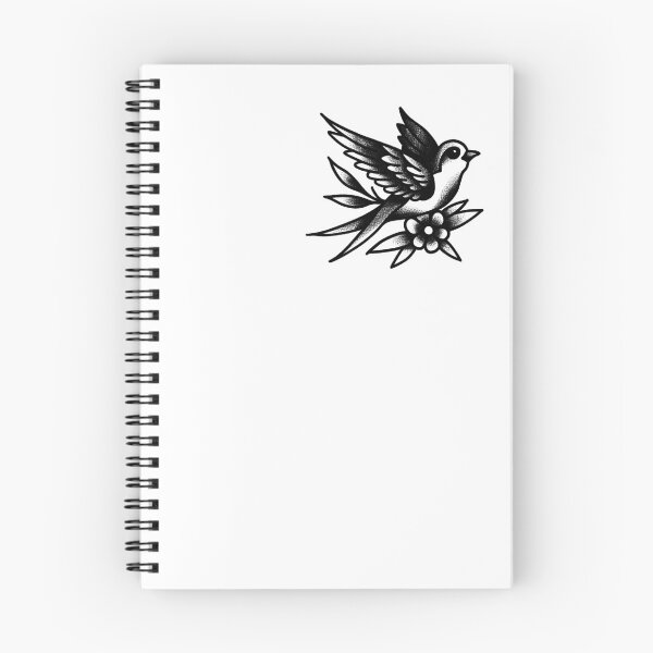 Item preview, Old school style swallow tattoo designed and sold by xlkx.