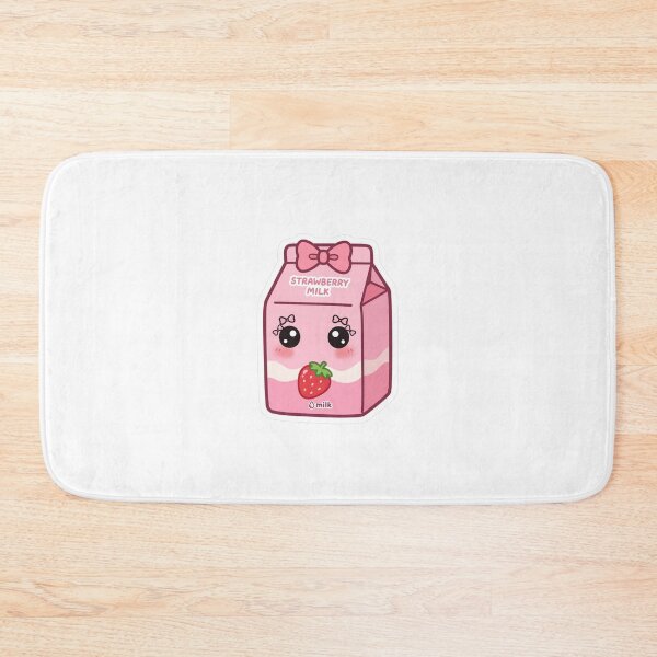 Item preview, Coquette Strawberry Milk Carton - Pink Aesthetic Art designed and sold by FBA.