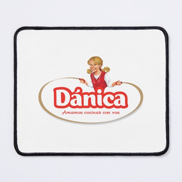 Item preview, Dánica Amamos Cocinar Con Vos Vintage Mascot Logo designed and sold by zexwbt.