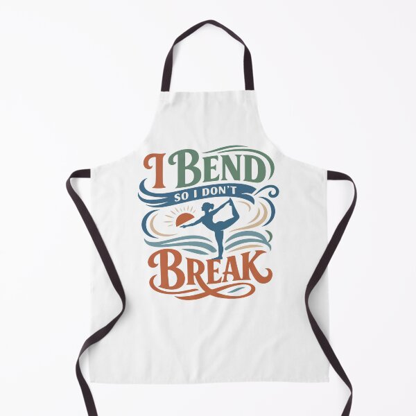 Item preview, I Bend So I Don’t Break Motivational Gift for Yogis, Wellness Fans & Students designed and sold by stylishdzign.