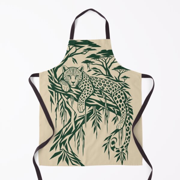 Item preview, Botanical Wildlife Shirt - Leopard In a Tree designed and sold by JonelCrafts.