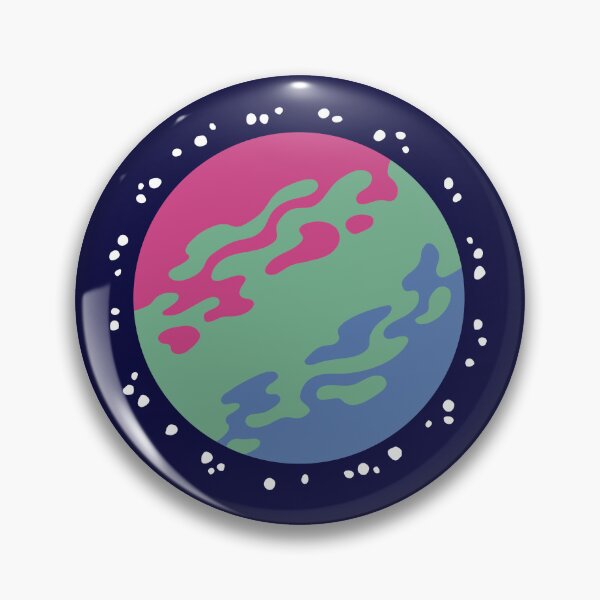 Item preview, Space POLYSEXUAL Planet Pride Flag - Queer LGBTQ+ PRIDE designed and sold by Victoria Barron.