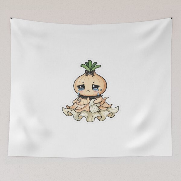 Item preview, Crying Onion - Funny Kawaii Onion Art designed and sold by FBA.