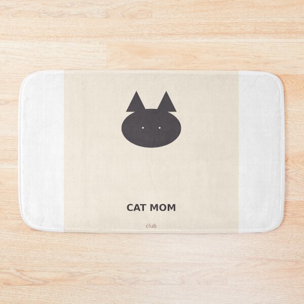 Item preview, Cat Mom Club Minimalist Silhouette designed and sold by kd2010.