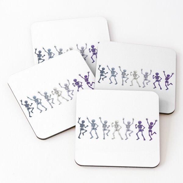 Item preview, Halloween Dancing Skeletons - Lesbian Butch Pride designed and sold by Travelslightly.