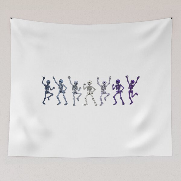 Item preview, Halloween Dancing Skeletons - Lesbian Butch Pride designed and sold by Travelslightly.