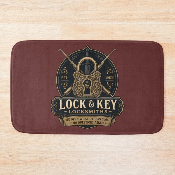 Item preview, Lock and Key Specialty Locksmiths - Rogue DND RPG Meme designed and sold by Dice_Goblin_Studio.