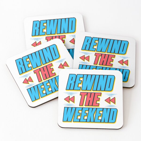 Item preview, Rewind The Weekend designed and sold by aihrgdesign.