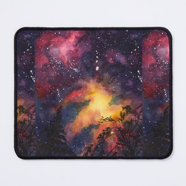 Item preview, The Stars Grew from the Dark, Cosmic Botanical Watercolour designed and sold by ArithraStudio.